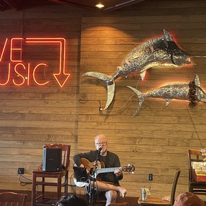 Brent Burns at Orange Beach, AL in Ginny Lane Bar and Grill 2024