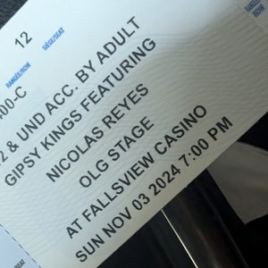 Gipsy Kings ft. Nicolas Reyes at Niagara Falls, ON in OLG Stage at Fallsview Casino 2024