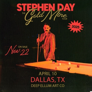 Stephen Day Tickets, Tour Dates and Concerts