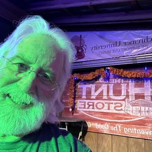 Steven McClintock at Hunt, TX in Hunt Store Café 2024