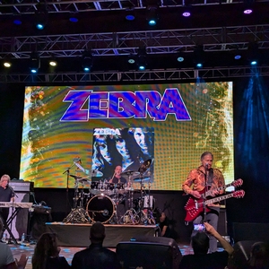 Zebra at St Charles, IL in Arcada Theatre 2024