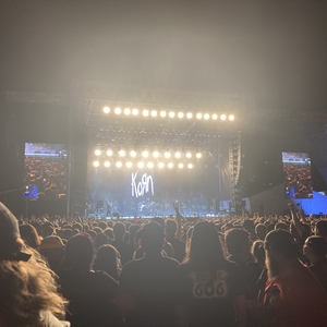 Korn at Melbourne, Australia in Flemington Racecourse 2024