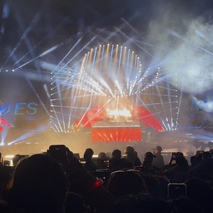 Morat at Mérida, Mexico in Estadio Carlos Iturralde Rivero 2024