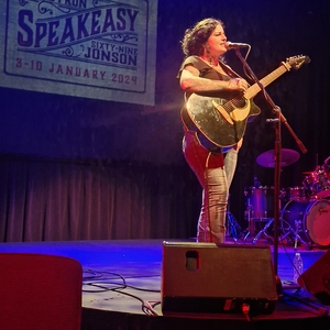 Karise Eden at Byron Bay, Australia in Byron Theatre 2025