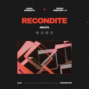 Recondite Tickets, Tour Dates and Concerts