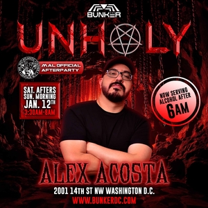 InsideNoVa Events - Alex Acosta: MAL UNHOLY Afters