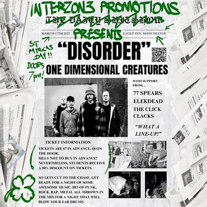 One Dimensional Creatures Tickets, Tour Dates and Concerts