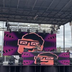 Mr. Pauer at Tampa, FL in Curtis Hixon Waterfront Park 2025