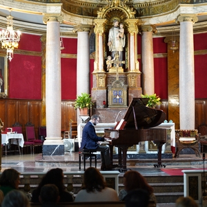 Ian Filiarovskii at Barcelona, Spain in Parròquia de Sant Gaietà 2025