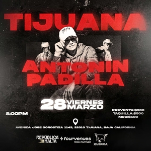 Antonin padilla Tickets, Tour Dates and Concerts