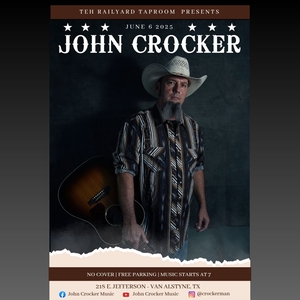 John Crocker Tickets, Tour Dates and Concerts