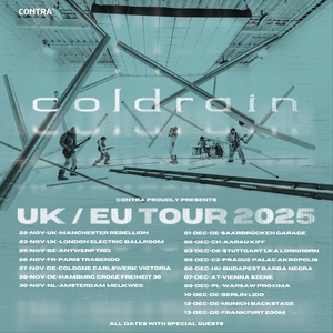 coldrain Amsterdam Tickets, Melkweg Nov 30, 2025 | Bandsintown