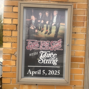 Three On A String at Winfield, AL in Pastime Theater 2025