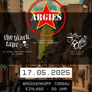 ARGIES official Tickets, Tour Dates and Concerts