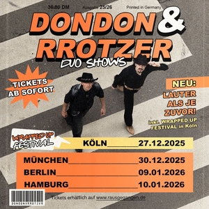DONDON & RROTZER DUO SHOWS 2025/26 Tickets, Tour Dates and Concerts
