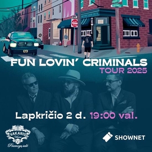 Fun Lovin' Criminals Tickets, Tour Dates and Concerts