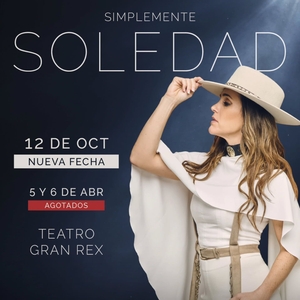 Soledad Tickets, Tour Dates and Concerts