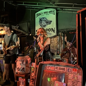 KC Johns at Key West, FL in Hog's Breath Saloon 2025