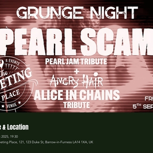 Pearl Scam (Pearl Jam Tribute) @ The Meeting Place