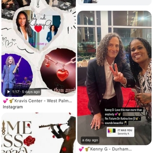 Kenny G at Charlotte, NC in Ovens Auditorium 2025