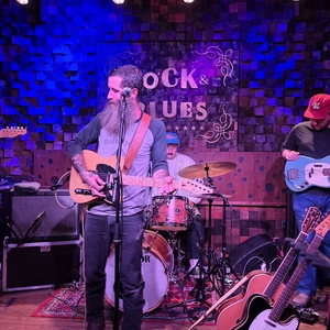 J.P. Harris at Zaragoza, Spain in Rock & Blues Cafe 2025