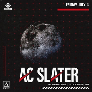 AC Slater Tickets, Tour Dates and Concerts