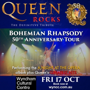 QUEEN ROCKS - The Definitive Tribute Mount Gambier Tickets, Sir Robert ...