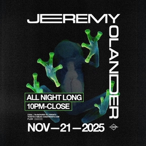 Jeremy Olander Tickets, Tour Dates and Concerts