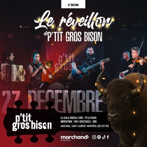 P'tit Gros Bison Tickets, Tour Dates and Concerts