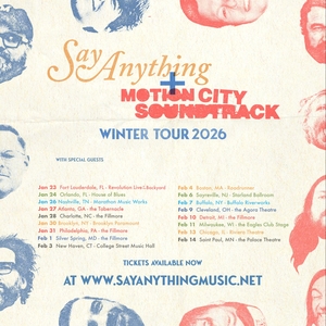 Say Anything Tickets, Tour Dates and Concerts