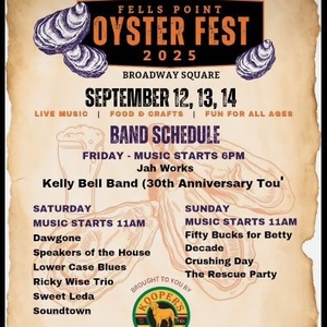 Jah Works @ Fells Point Oyster Fest