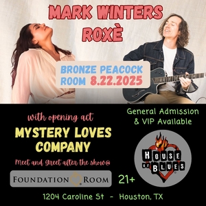 Mark Winters Tickets, Tour Dates and Concerts