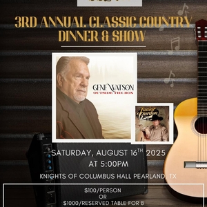 Gene Watson @ Knights of Columbus Hall