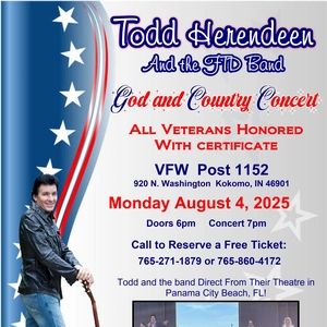 Todd Allen Herendeen Tickets, Tour Dates and Concerts