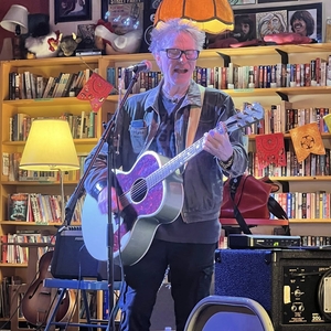 Tommy Stinson at Aberdeen, SD in Red Rooster Coffee House 2025