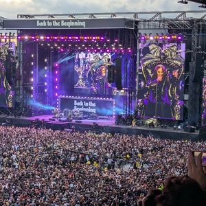 Ozzy Osbourne at Birmingham, United Kingdom in Villa Park 2025