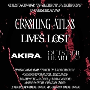 Crashing Atlas Tickets, Tour Dates and Concerts