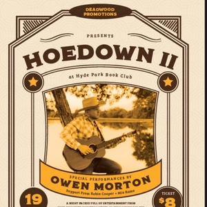 Owen Morton @ Hyde Park Book Club