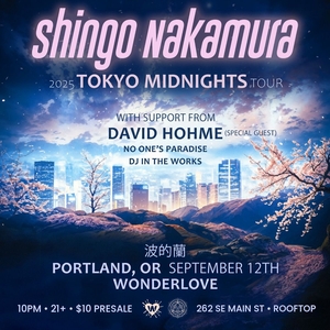 Shingo Nakamura Tickets, Tour Dates and Concerts