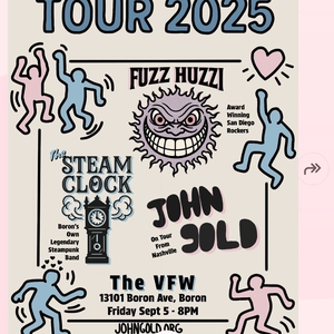 Entradas, fechas de la gira y Conciertos de Fuzz Huzzi