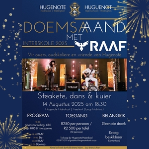 RAAF @ Huguenot High School / Hugenote Hoërskool