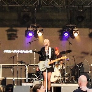 Inge van Calkar at Dordrecht, Netherlands in Wantijpark entrance 2025