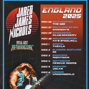 Entradas, fechas de la gira y Conciertos de Jared James Nichols