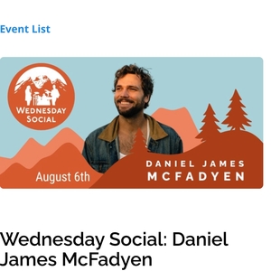 Daniel James McFadyen Tickets, Tour Dates and Concerts