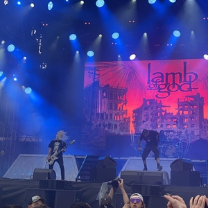 Lamb of God at Mansfield, OH in Ohio State Reformatory 2025
