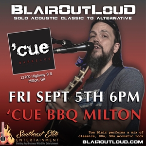 BlairOutLoud @ Cue Barbecue