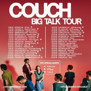 Couch Tickets, Tour Dates and Concerts