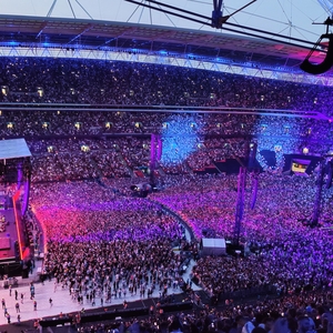 Oasis at London, United Kingdom in Wembley Stadium 2025