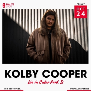 Kolby Cooper Tickets, Tour Dates and Concerts