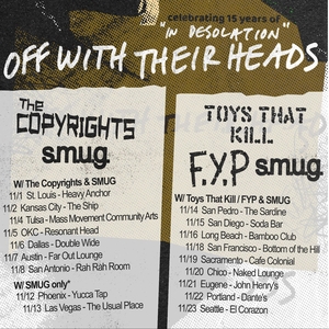 Off With Their Heads Tickets, Tour Dates and Concerts